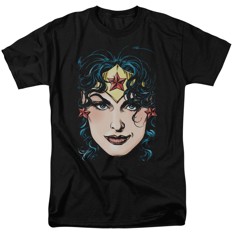 DC Comics - Justice League - Wonder Woman Head - Adult T-Shirt