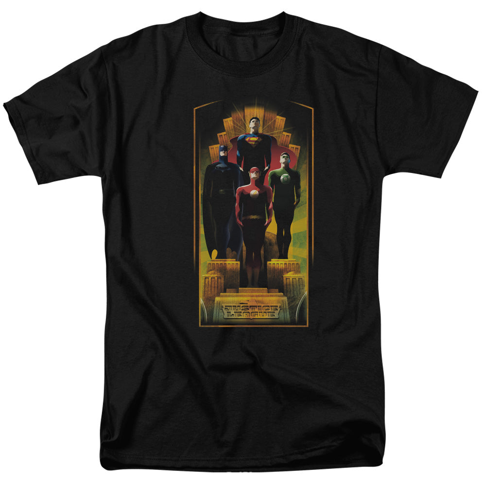 DC Comics - Justice League - Deco - Adult T-Shirt