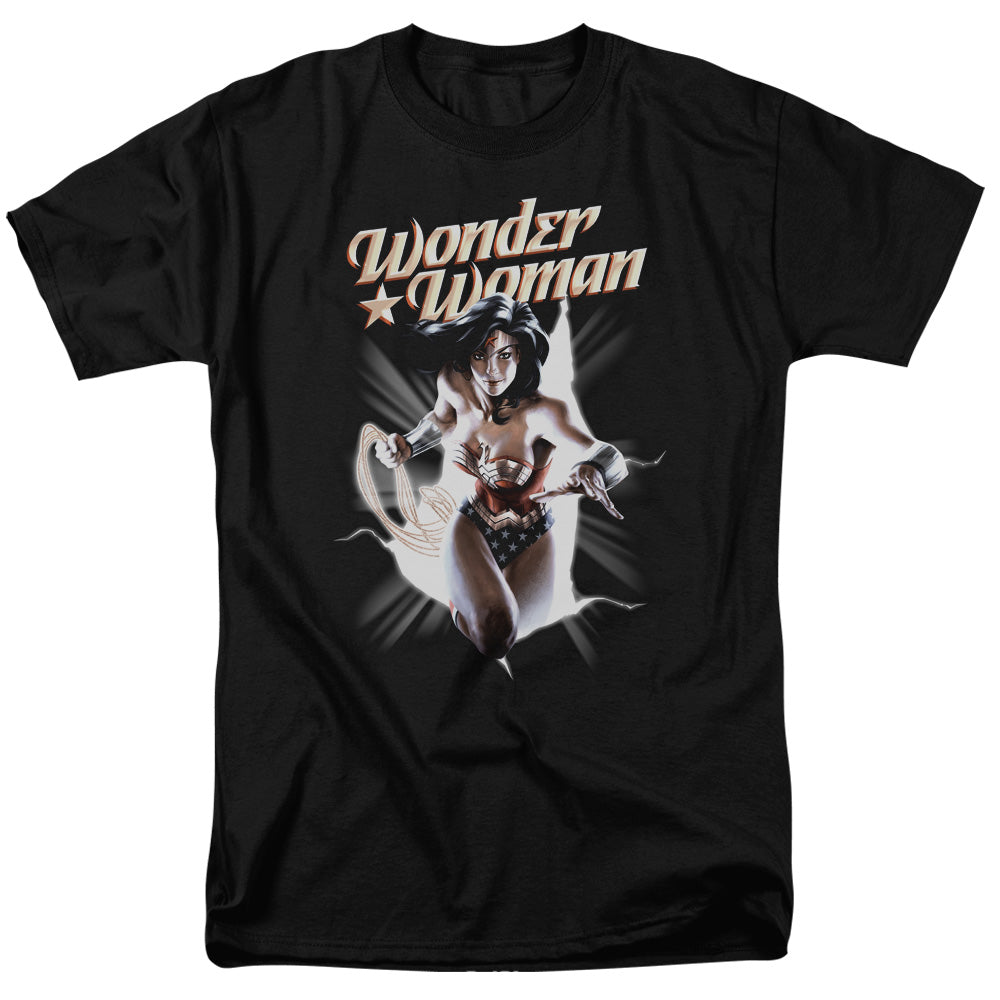 DC Comics - Justice League - Wonder Woman Break Out - Adult T-Shirt