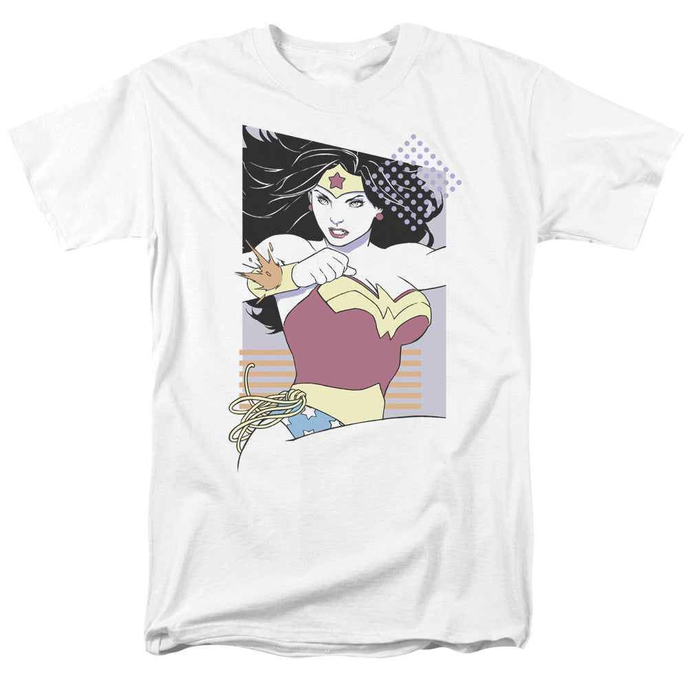 DC Comics - Justice League - Wonder Woman 80s Minimal - Adult T-Shirt