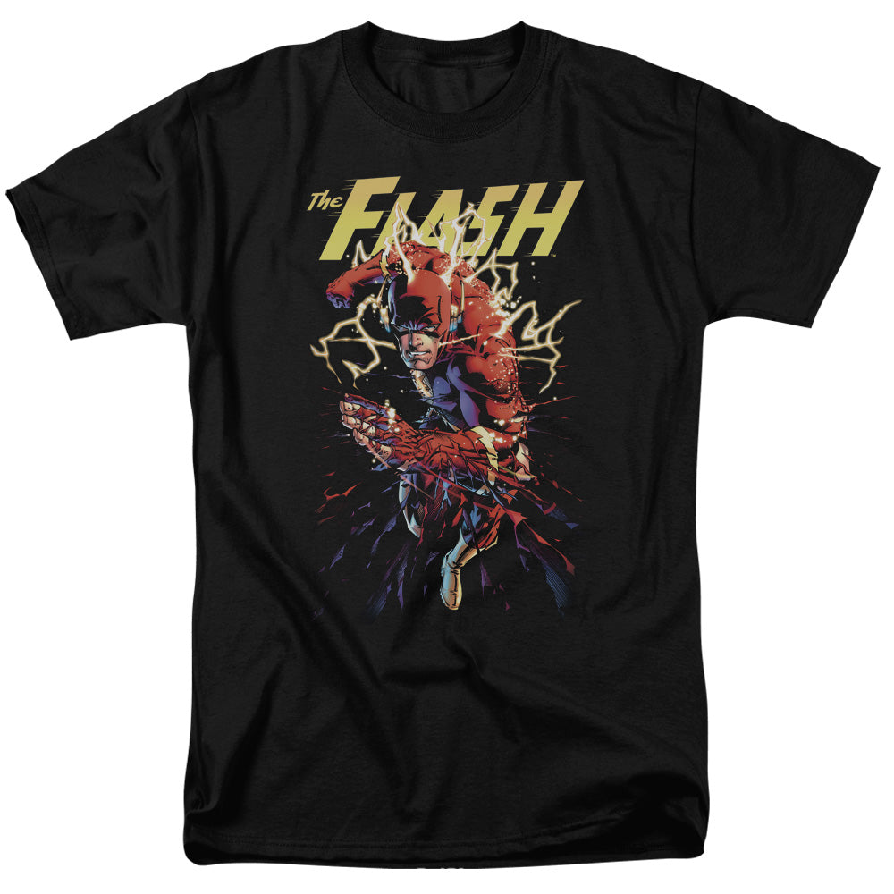 DC Comics - Justice League - Flash Ripping Apart - Adult T-Shirt