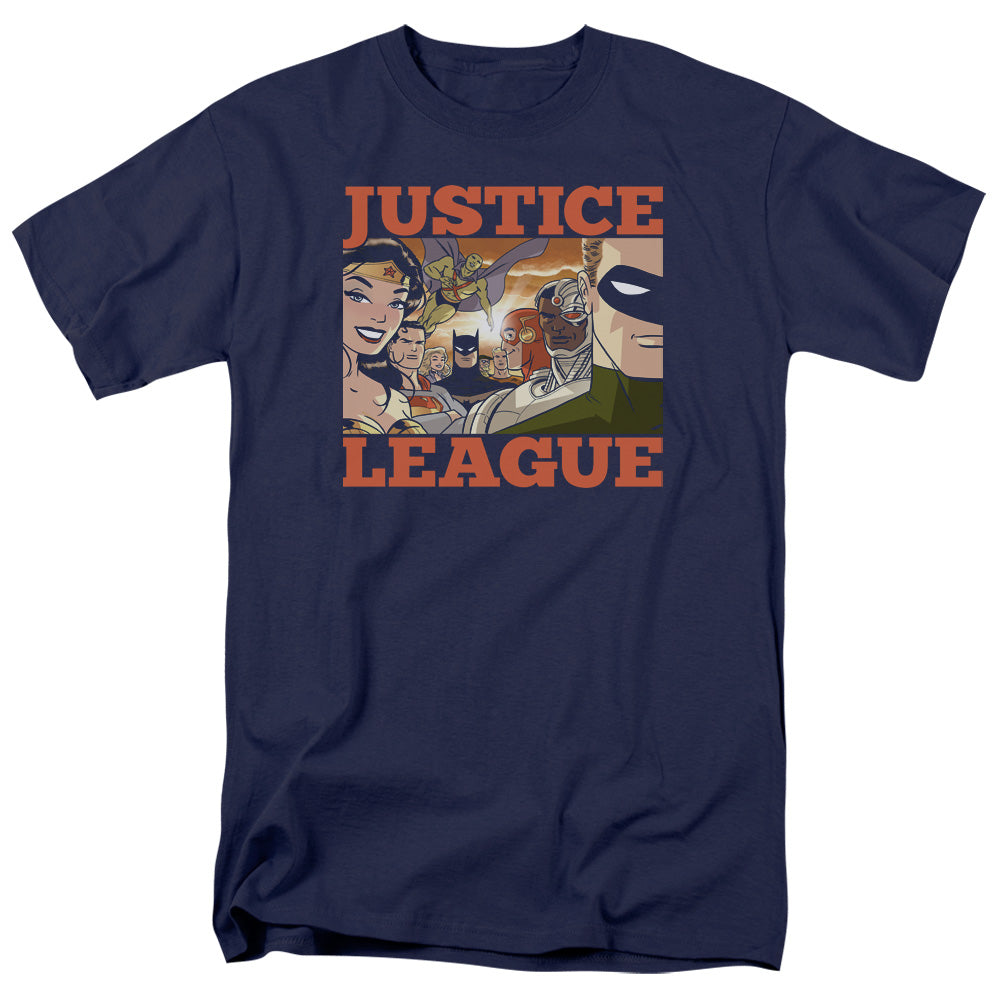 DC Comics - Justice League - New Dawn Group - Adult T-Shirt