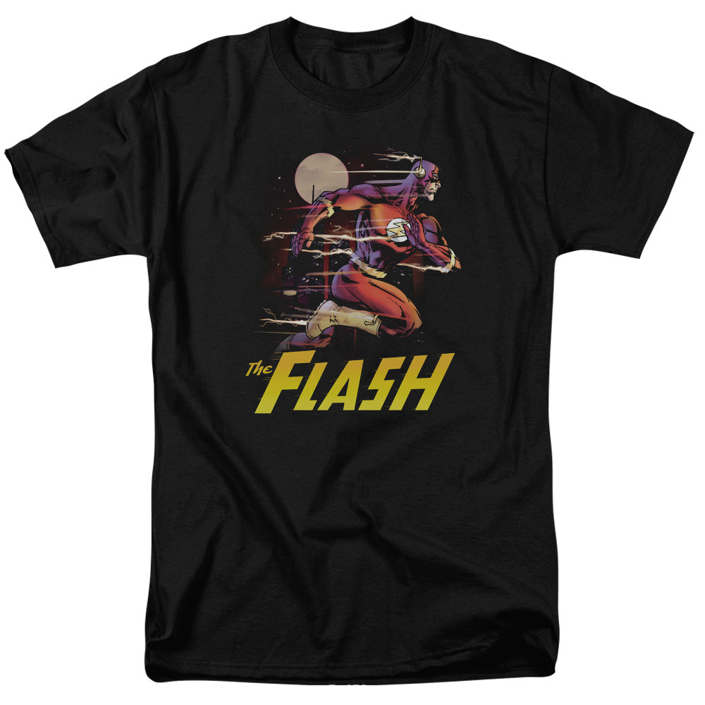 DC Comics - Justice League - Flash City Run - Adult T-Shirt