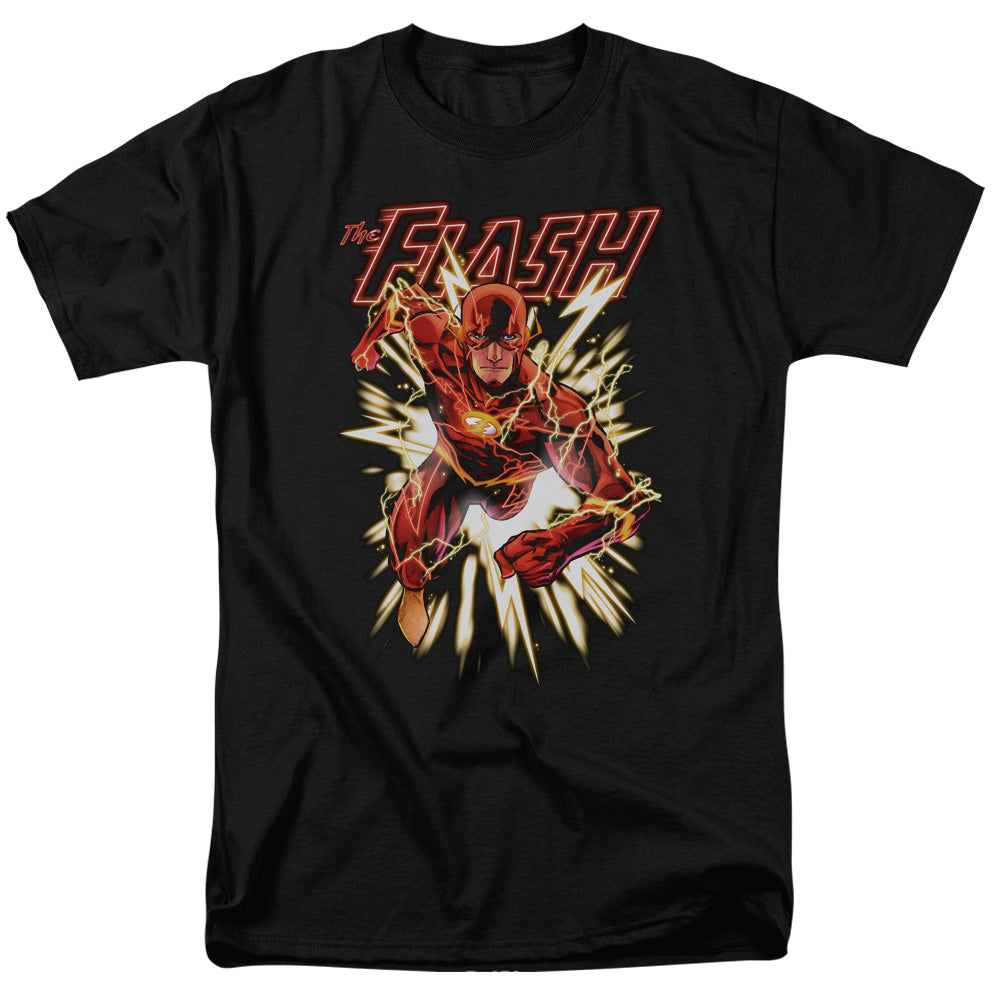 DC Comics - Justice League - Flash Glow - Adult T-Shirt