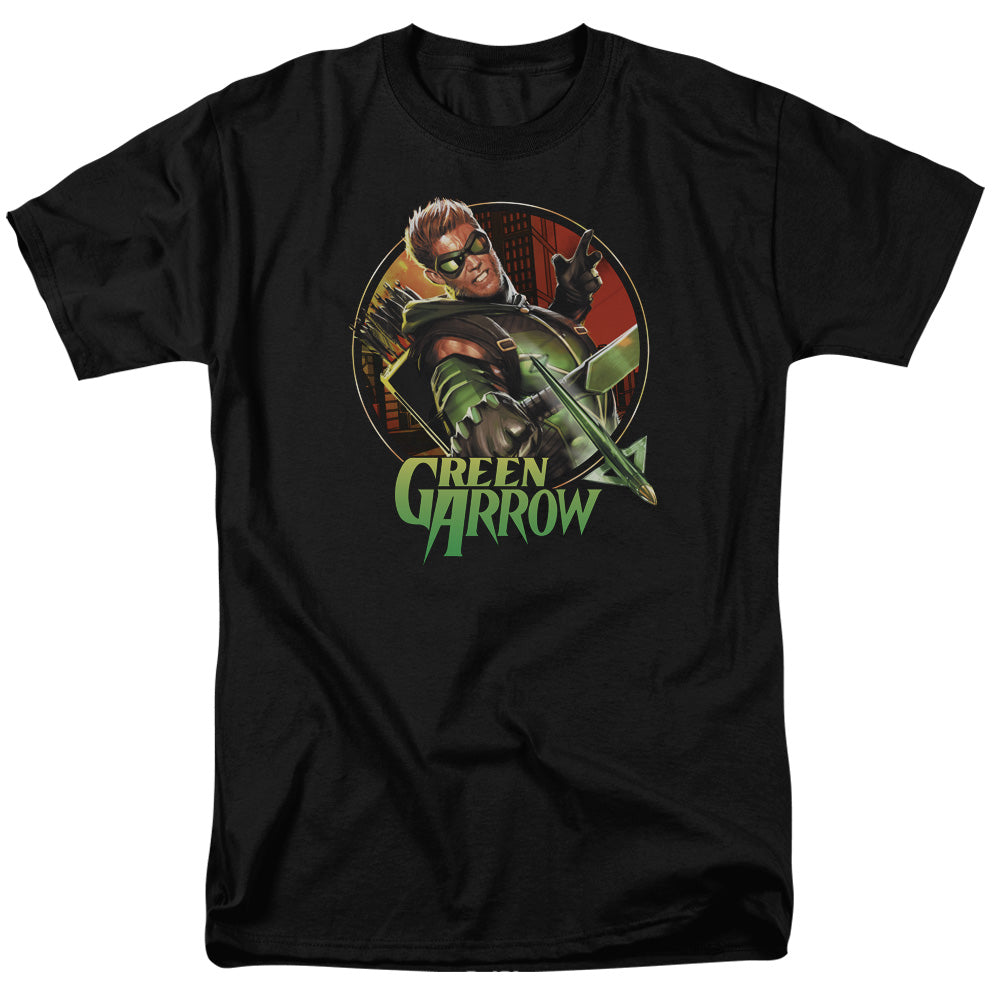 DC Comics - Justice League - Sunset Green Arrow - Adult T-Shirt