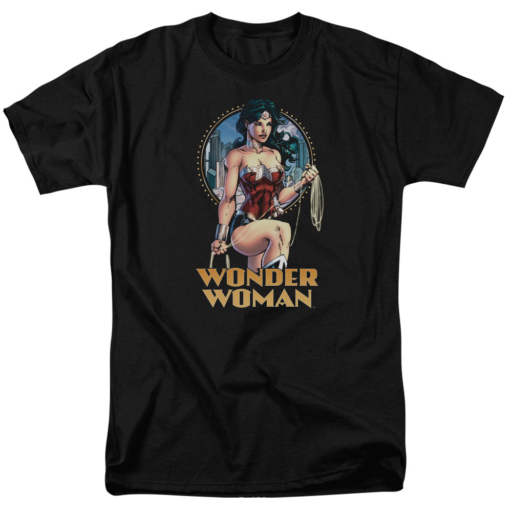 DC Comics - Justice League - Wonder Woman City Warrior - Adult T-Shirt