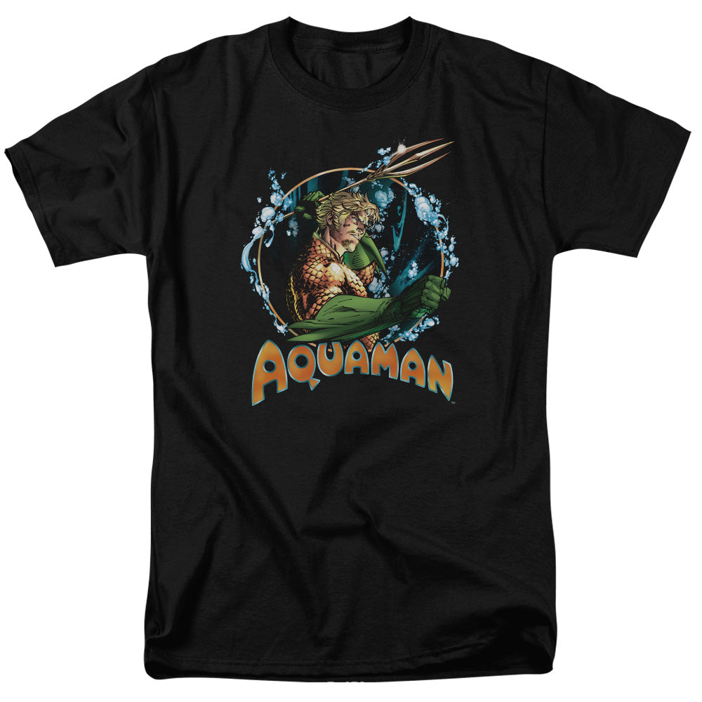DC Comics - Justice League - Aquaman Ruler Of The Seas - Adult T-Shirt
