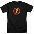 DC Comics - Justice League - Flash Title - Adult T-Shirt