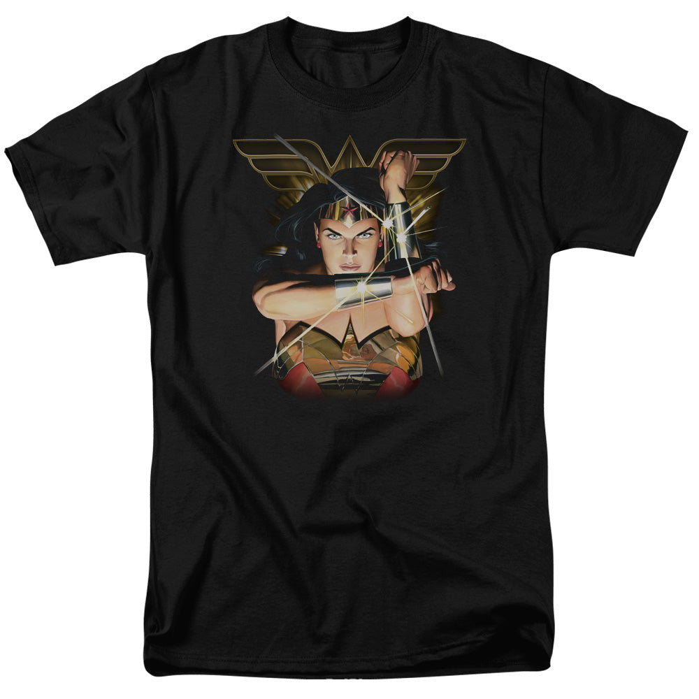 DC Comics - Justice League - Wonder Woman Deflection - Adult T-Shirt