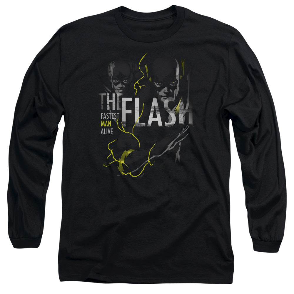 DC Comics - Flash - Bold - Adult Long Sleeve T-Shirt