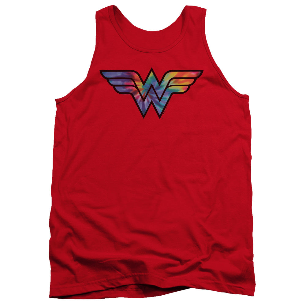 DC Comics - Wonder Woman - Tie Dye Logo - Adult Tank Top