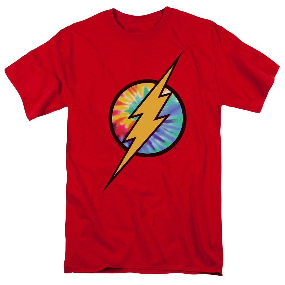 DC Comics - Flash - Tie Dye Logo - Adult T-Shirt