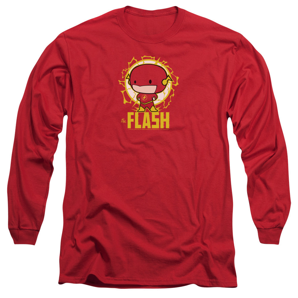 DC Comics - Flash - Chibi - Adult Long Sleeve T-Shirt
