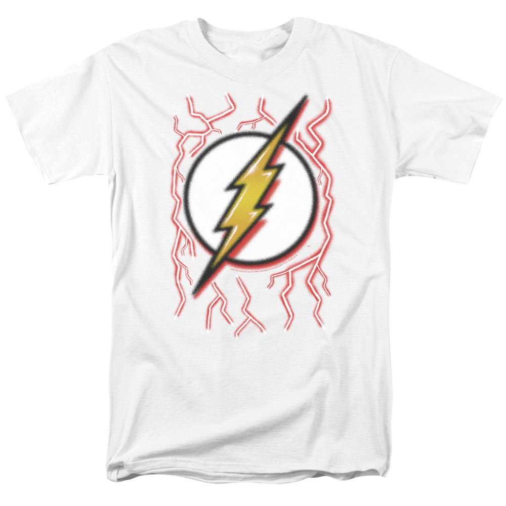 DC Comics - Flash - Airbrush Bolt - Adult T-Shirt