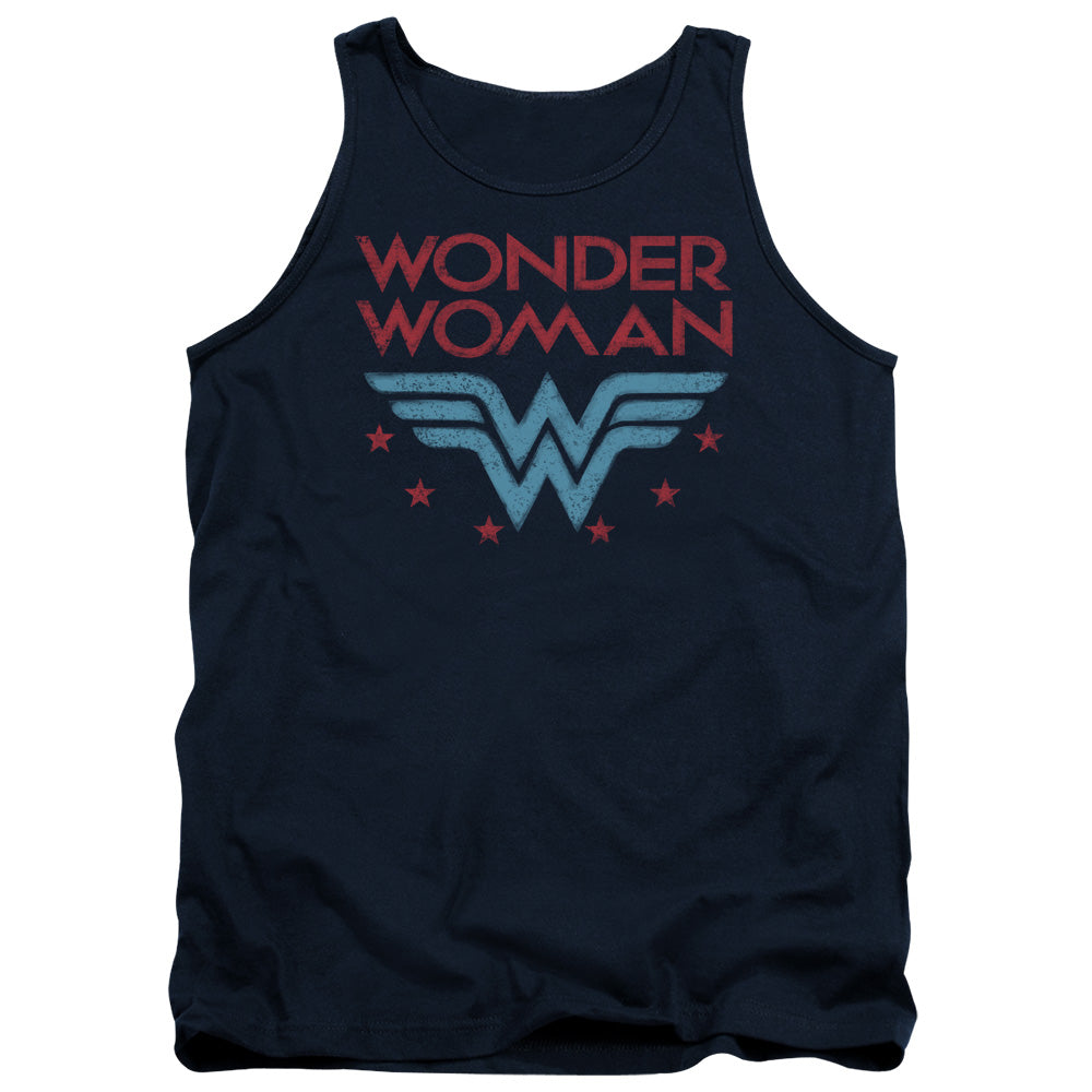 Wonder Woman - Stars - Adult Tank Top