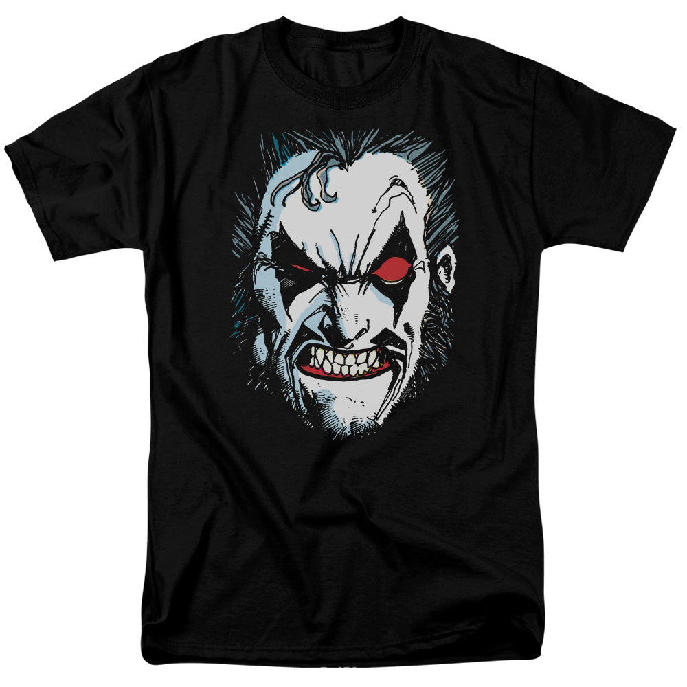 Justice League America Lobo - Big Face Adult T-Shirt