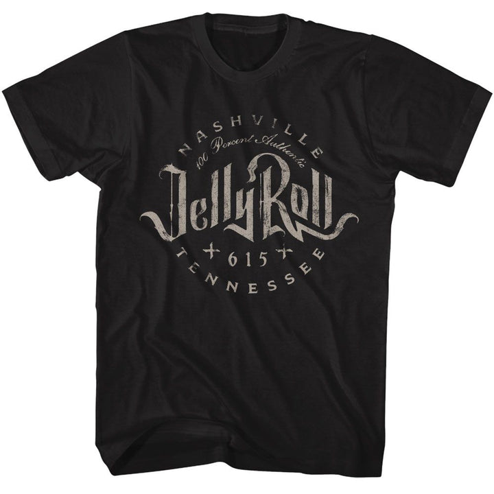 Jelly Roll - Nashville Tennessee - Licensed - Adult Short Sleeve T-Shirt