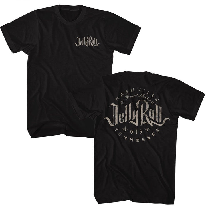 Jelly Roll - 2 Sided - Officially Licensed - Adult Short Sleeve T-Shirt