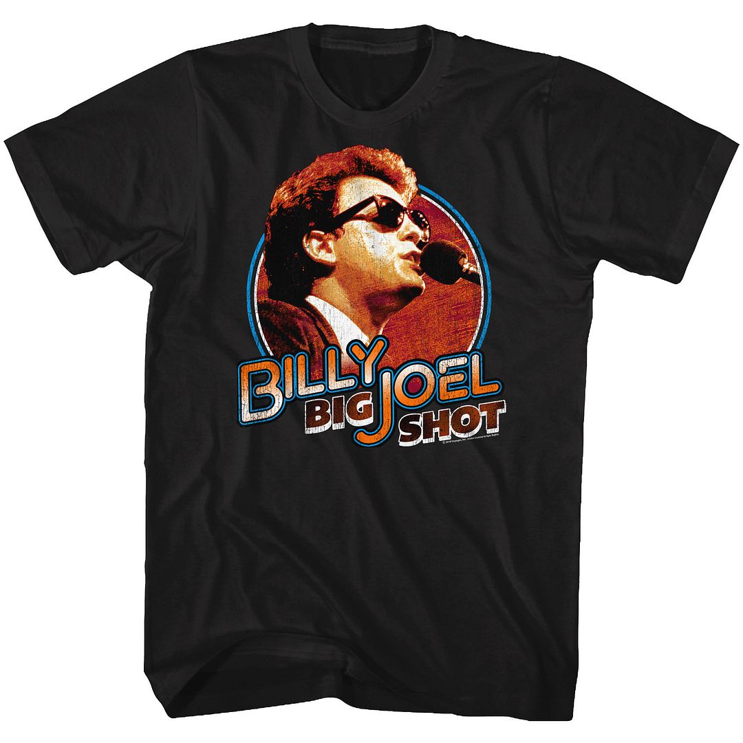 Billy Joel - Big Shot - Short Sleeve - Adult - T-Shirt