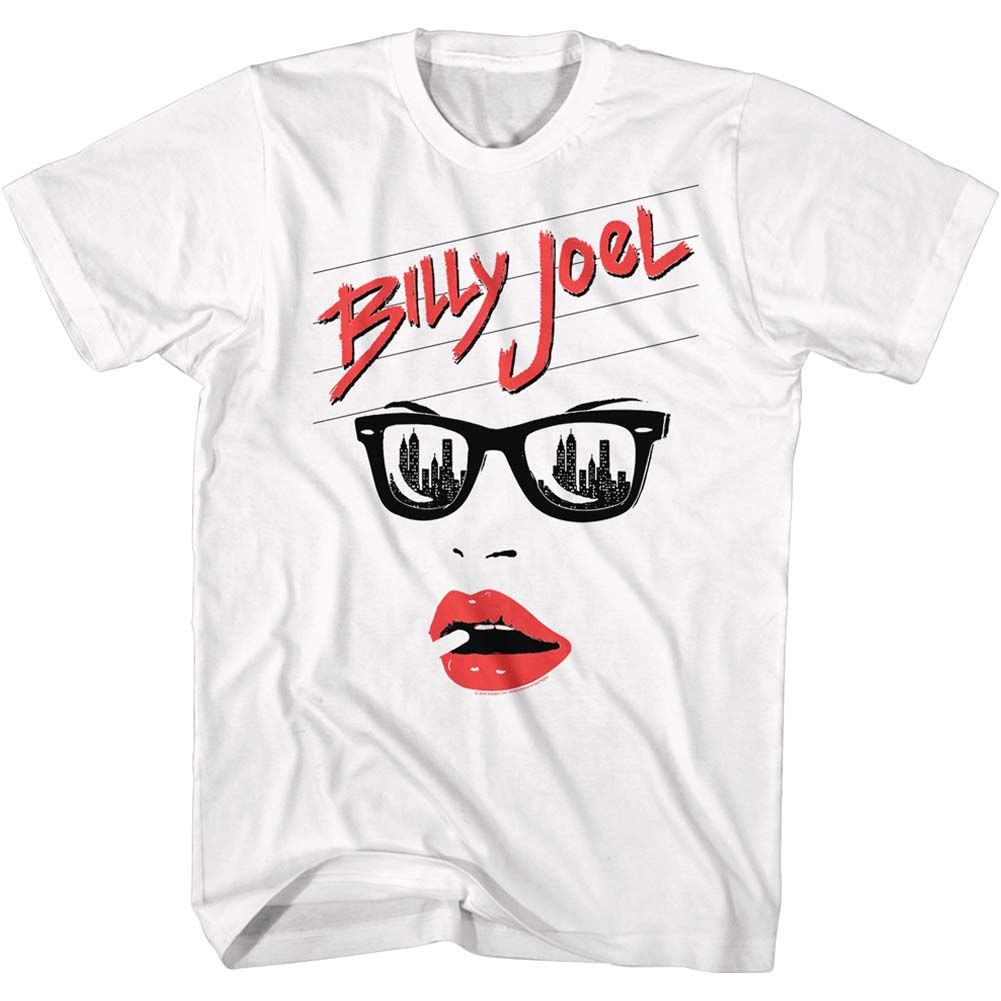 Billy Joel - Lips - Short Sleeve - Adult - T-Shirt