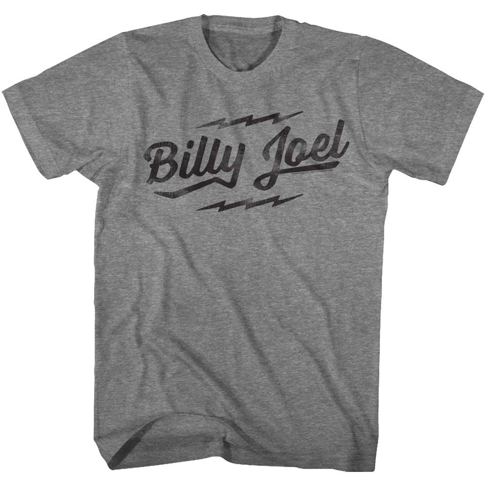 Billy Joel - Logo - Short Sleeve - Heather - Adult - T-Shirt