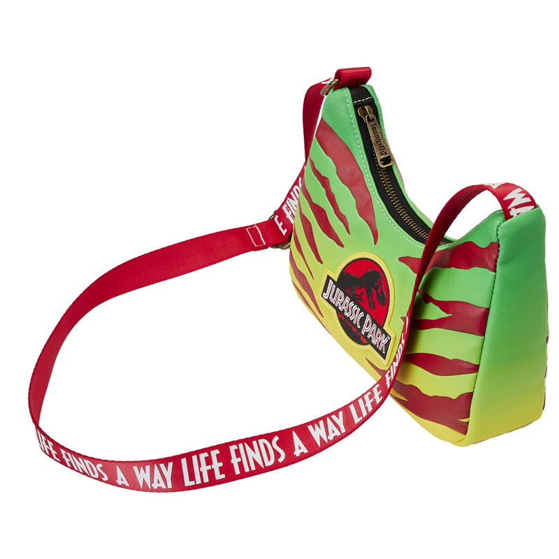 Loungefly Jurassic Park 30th Anniversary Life Finds a Way Crossbody Bag