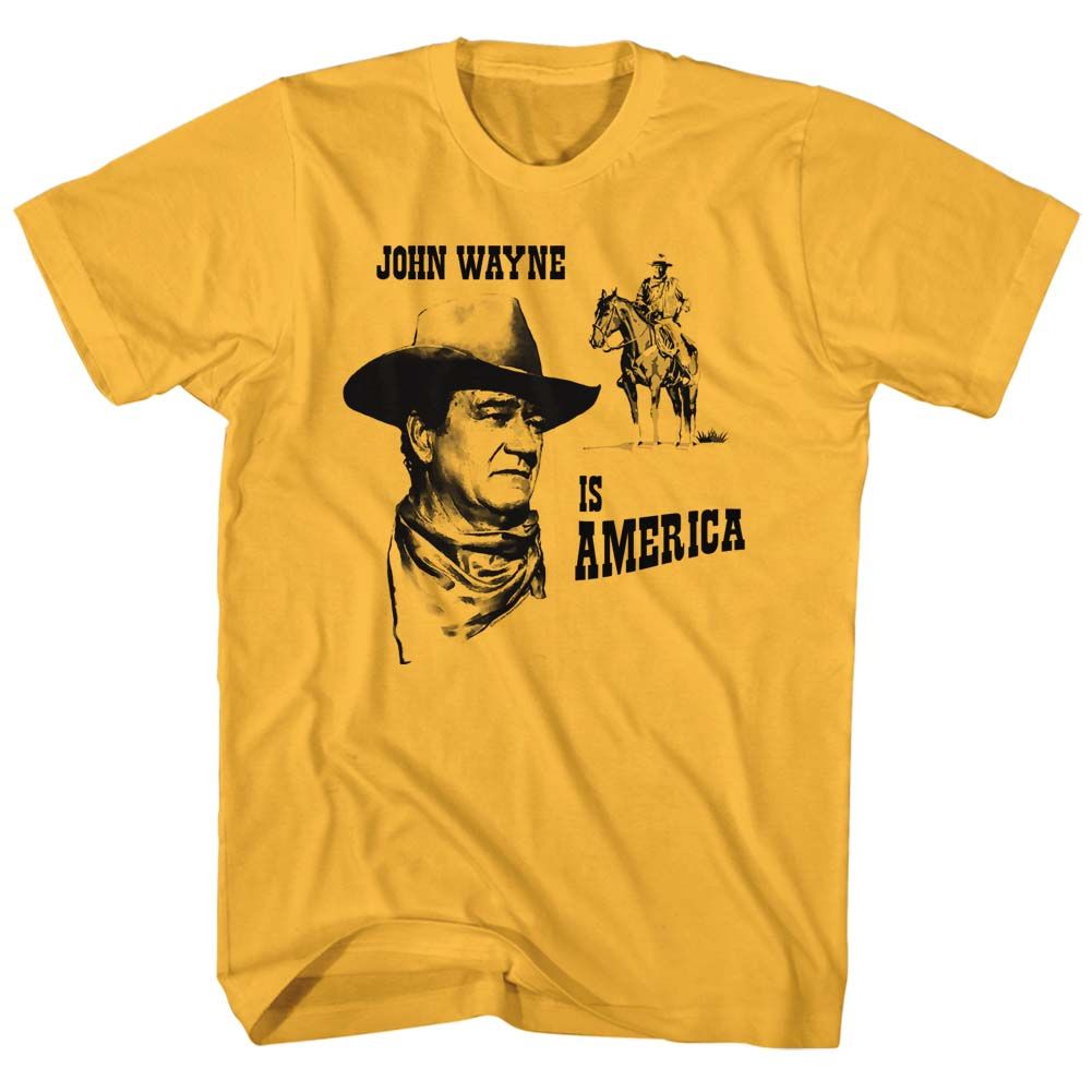 John Wayne - America - Short Sleeve - Adult - T-Shirt