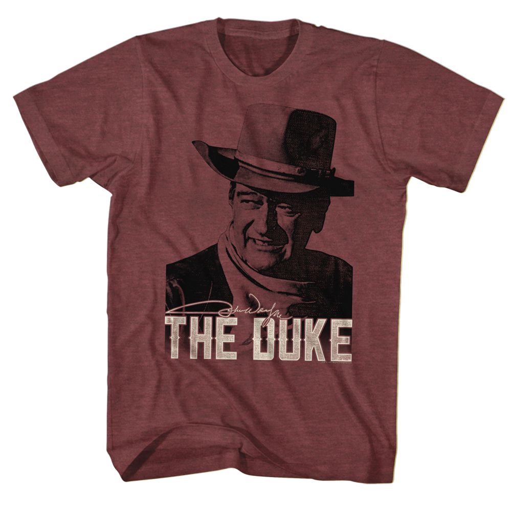 John Wayne - Duke - Short Sleeve - Heather - Adult - T-Shirt