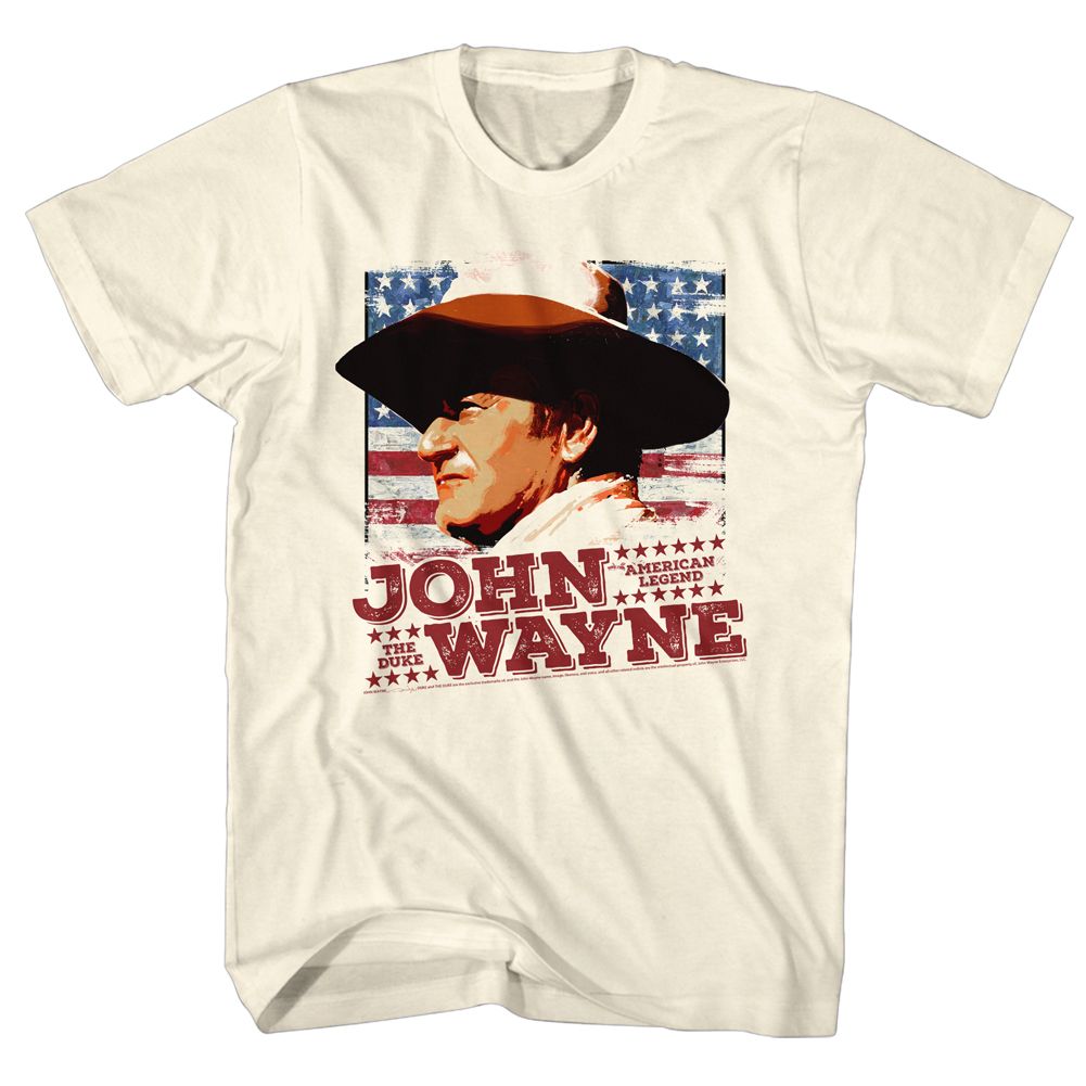 John Wayne - USA - Short Sleeve - Adult - T-Shirt
