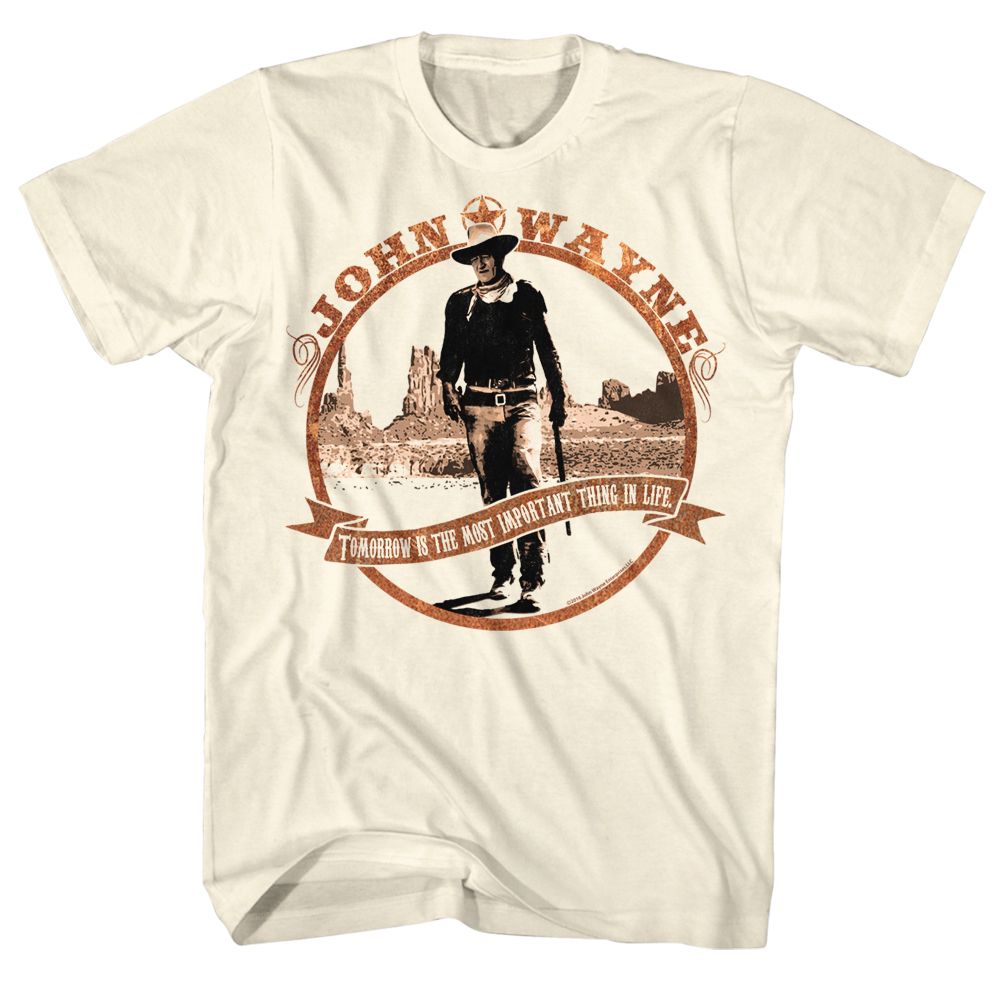 John Wayne - Tomorrow Is - Short Sleeve - Adult - T-Shirt