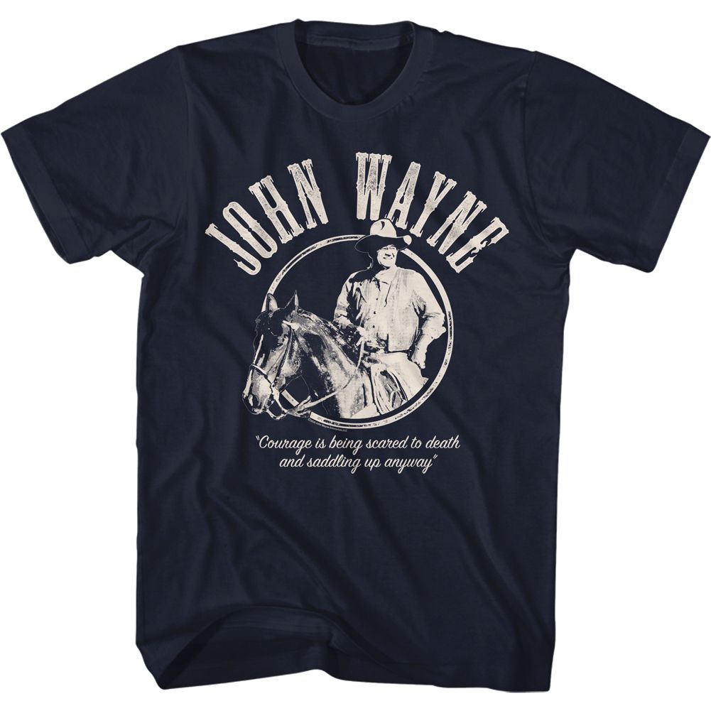 John Wayne - Courage - Short Sleeve - Adult - T-Shirt