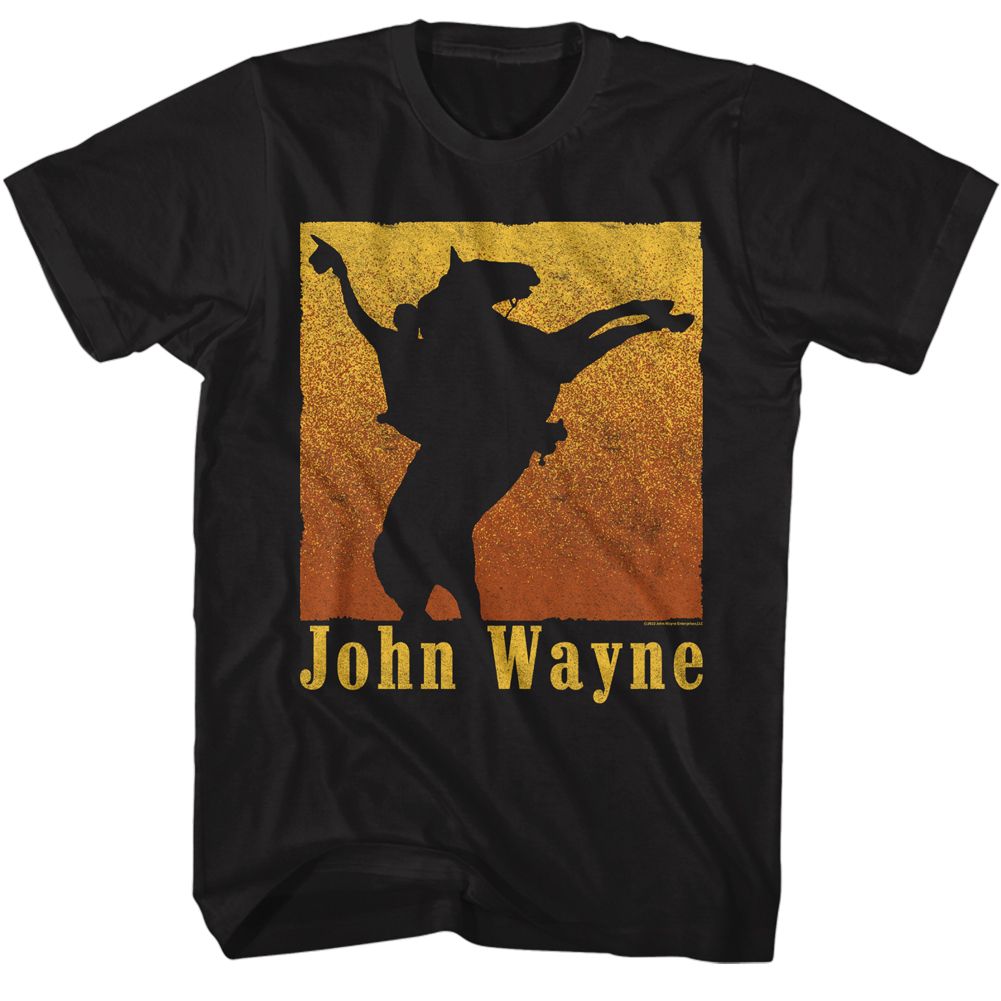John Wayne - Rearing Horse - Short Sleeve - Adult - T-Shirt