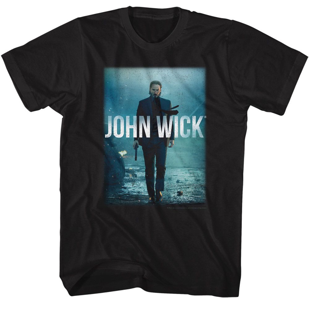 John Wick - Dvd Cover Art - Short Sleeve - Adult - T-Shirt