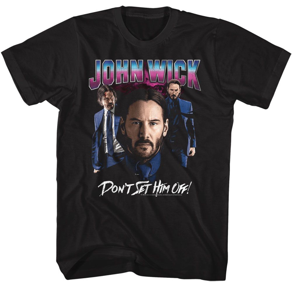 John Wick - Shiny Lighting No Gun - Short Sleeve - Adult - T-Shirt