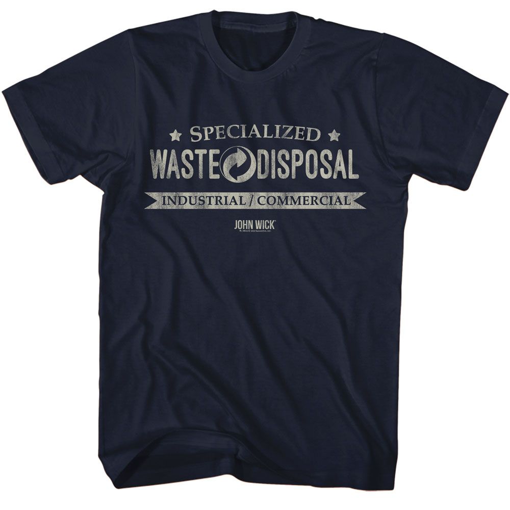 John Wick - Waste Disposal - Short Sleeve - Adult - T-Shirt