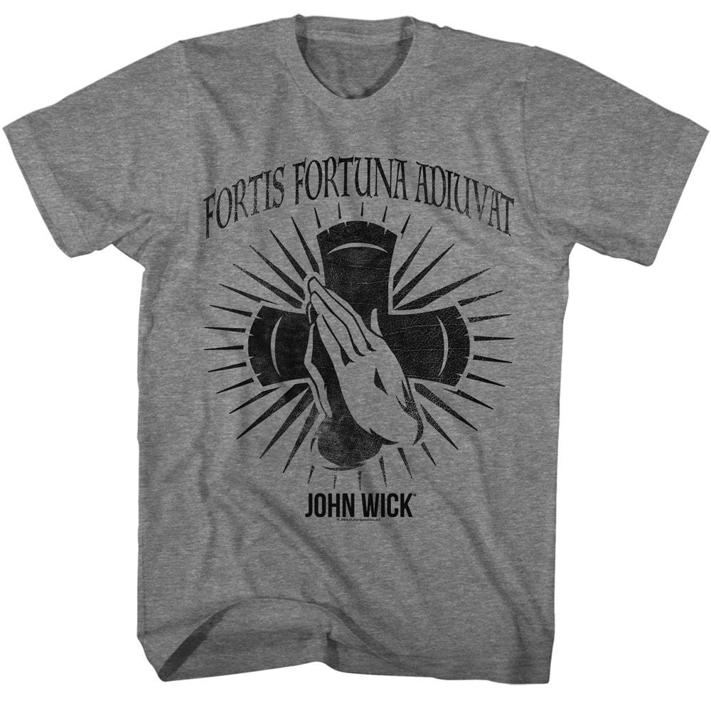John Wick - Fortis Fortuna Adiuvat - Short Sleeve - Adult - T-Shirt