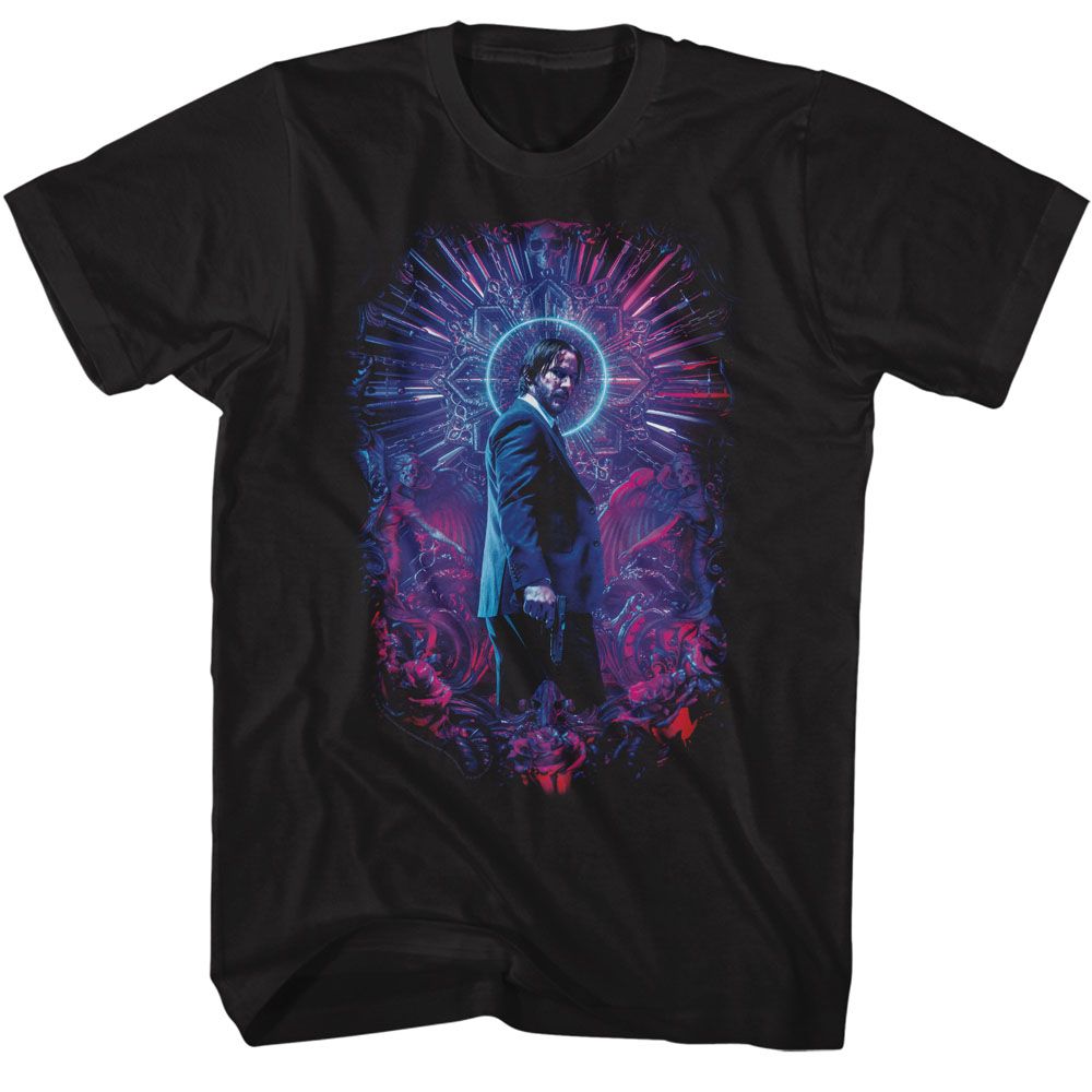 John Wick - Neon Halo - Short Sleeve - Adult - T-Shirt