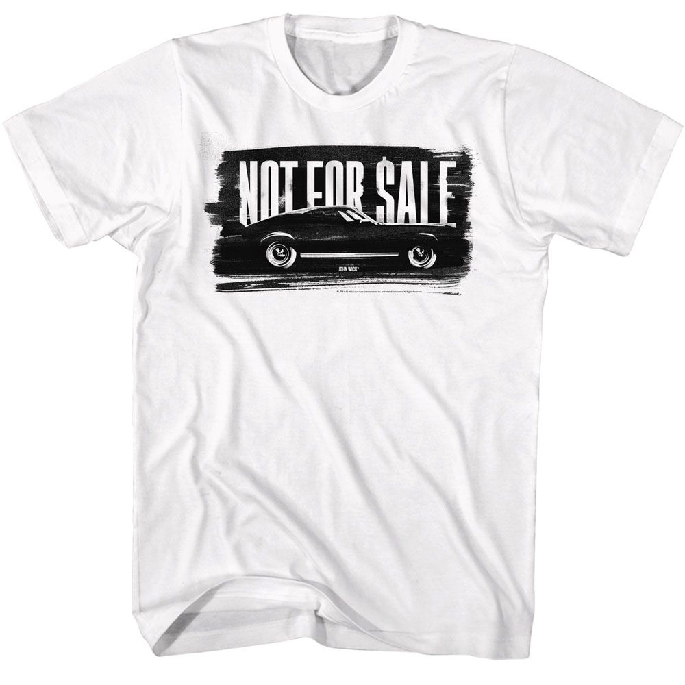 John Wick - Not For Sale - Short Sleeve - Adult - T-Shirt
