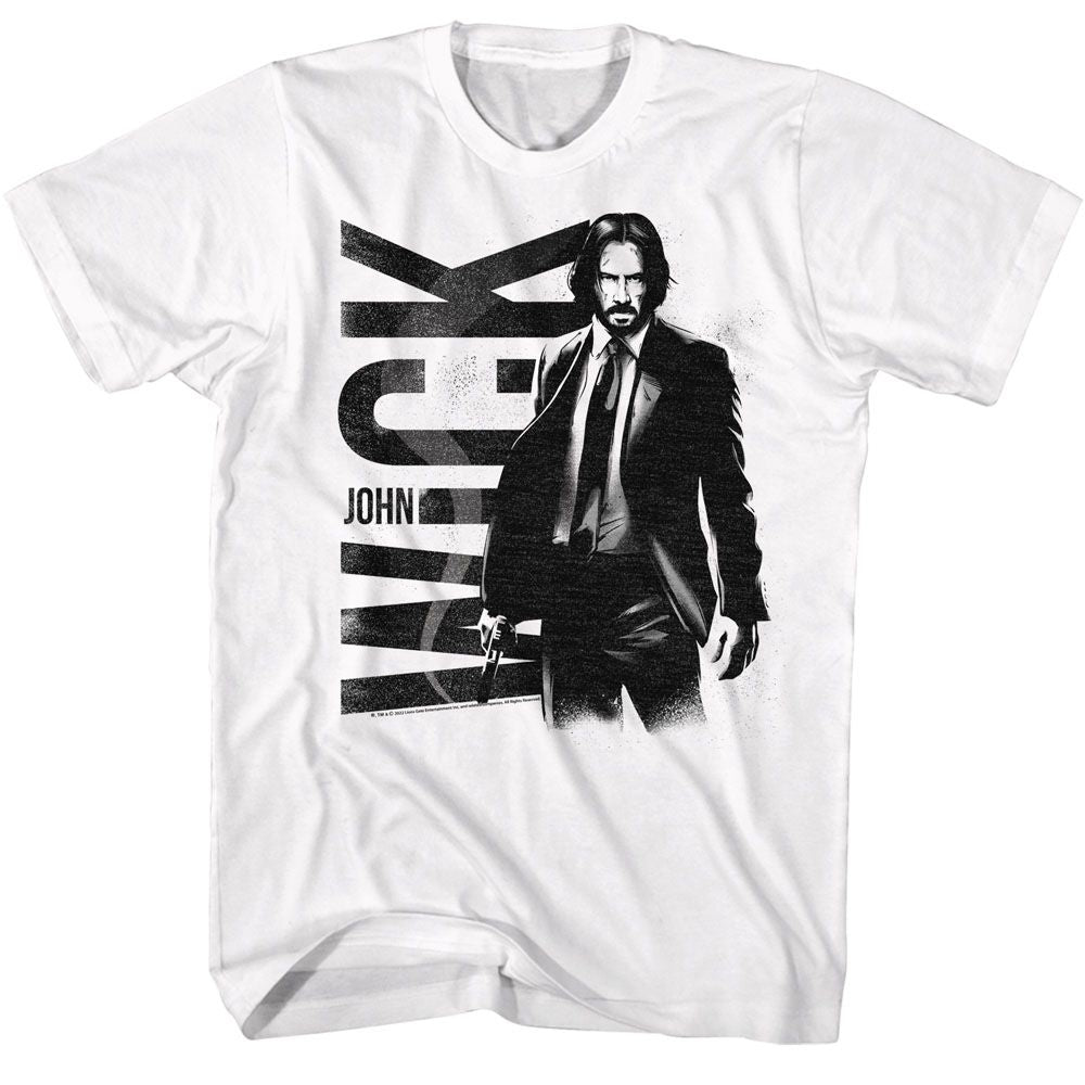 John Wick - Black & White - Short Sleeve - Adult - T-Shirt
