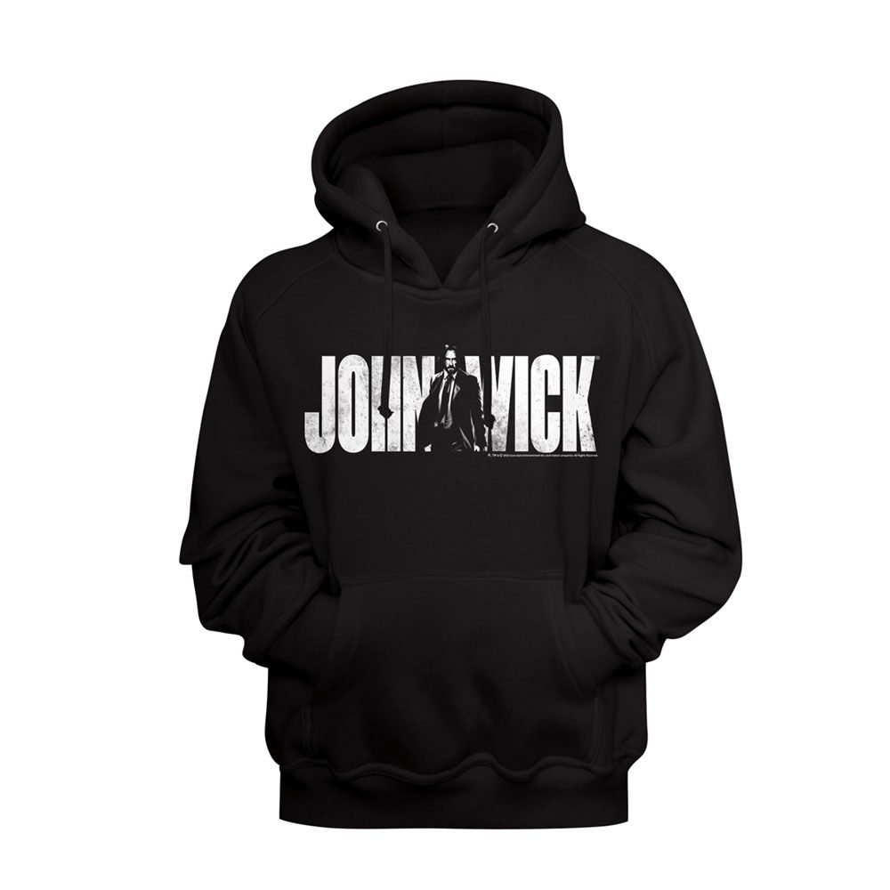 John Wick - With Name - Long Sleeve - Adult - Hoodie