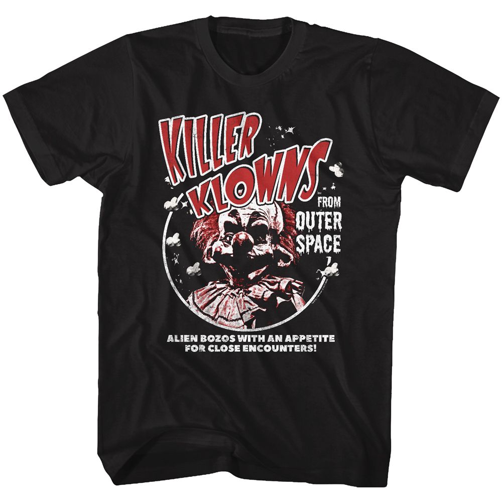 Killer Klowns - Alien Bozos - Short Sleeve - Adult - T-Shirt