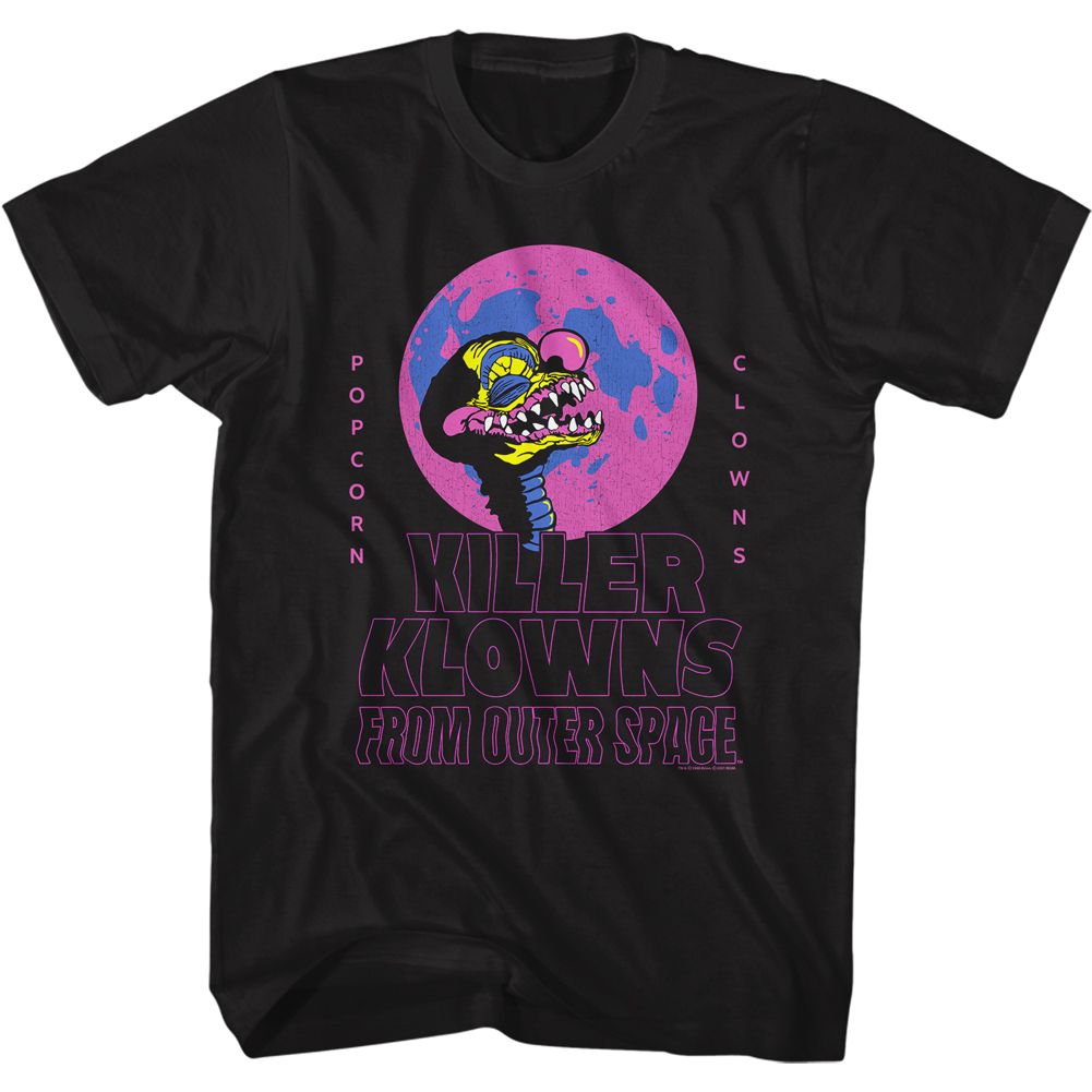 Killer Klowns - Popcorn Clowns - Short Sleeve - Adult - T-Shirt
