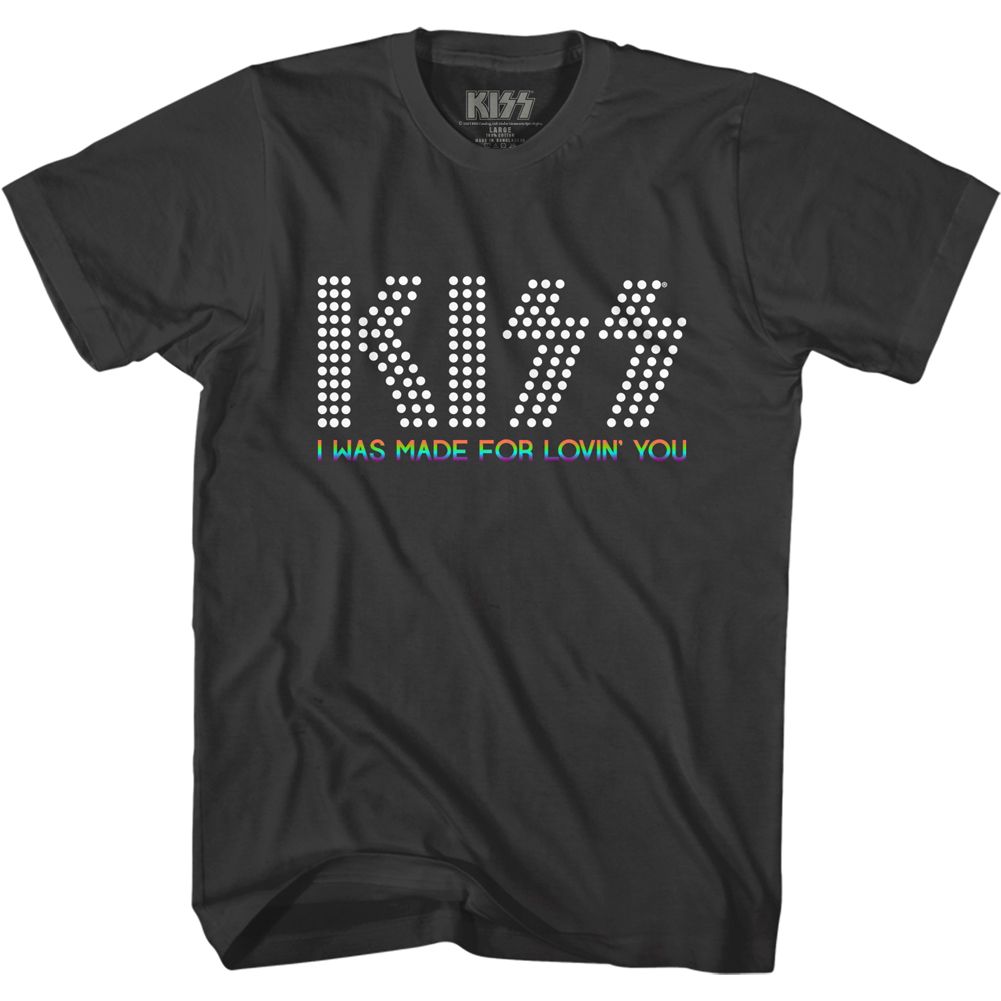 KISS - Lovin You Rainbow - Short Sleeve - Adult - T-Shirt