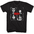 KISS - Four Squares - Short Sleeve - Adult - T-Shirt
