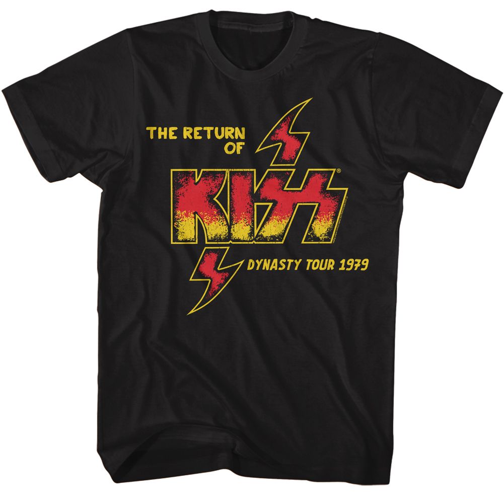 KISS - The Return Of 1979 - Short Sleeve - Adult - T-Shirt