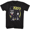 KISS - Spike Circles - Short Sleeve - Adult - T-Shirt