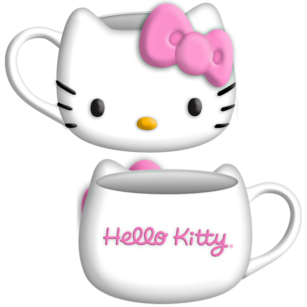 Hello Kitty 20oz Sculpted Mug