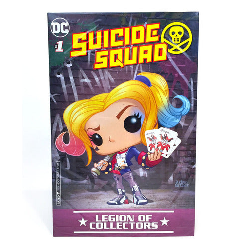 Funko DC Comics Legion Of Collectors Suicide Squad Complete Box Shirt Size Xl