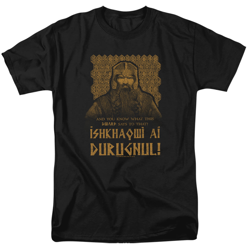 The Lord of The Rings - Ishkhaqwi Durugnul - Adult T-Shirt