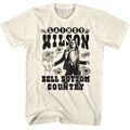 Lainey Wilson - And Floral Bellbottom - Off-White Short Sleeve Adult T-Shirt